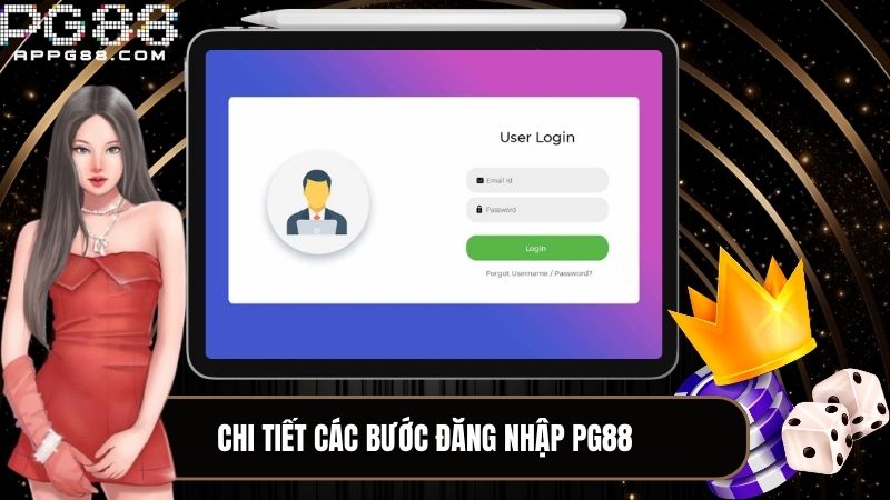 Các bước thực hiện quy trình đăng nhập nhà cái khá đơn giản và dễ hiểu